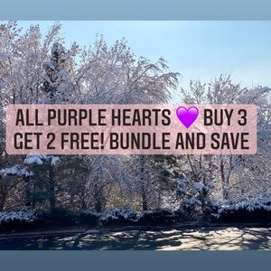 ALL PURPLE HEARTS!!
